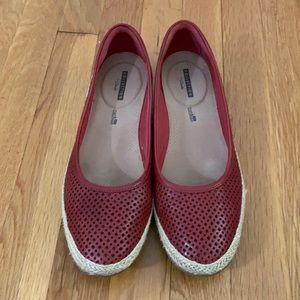 Clarks Danelly Adira Red Leather - Size 10M